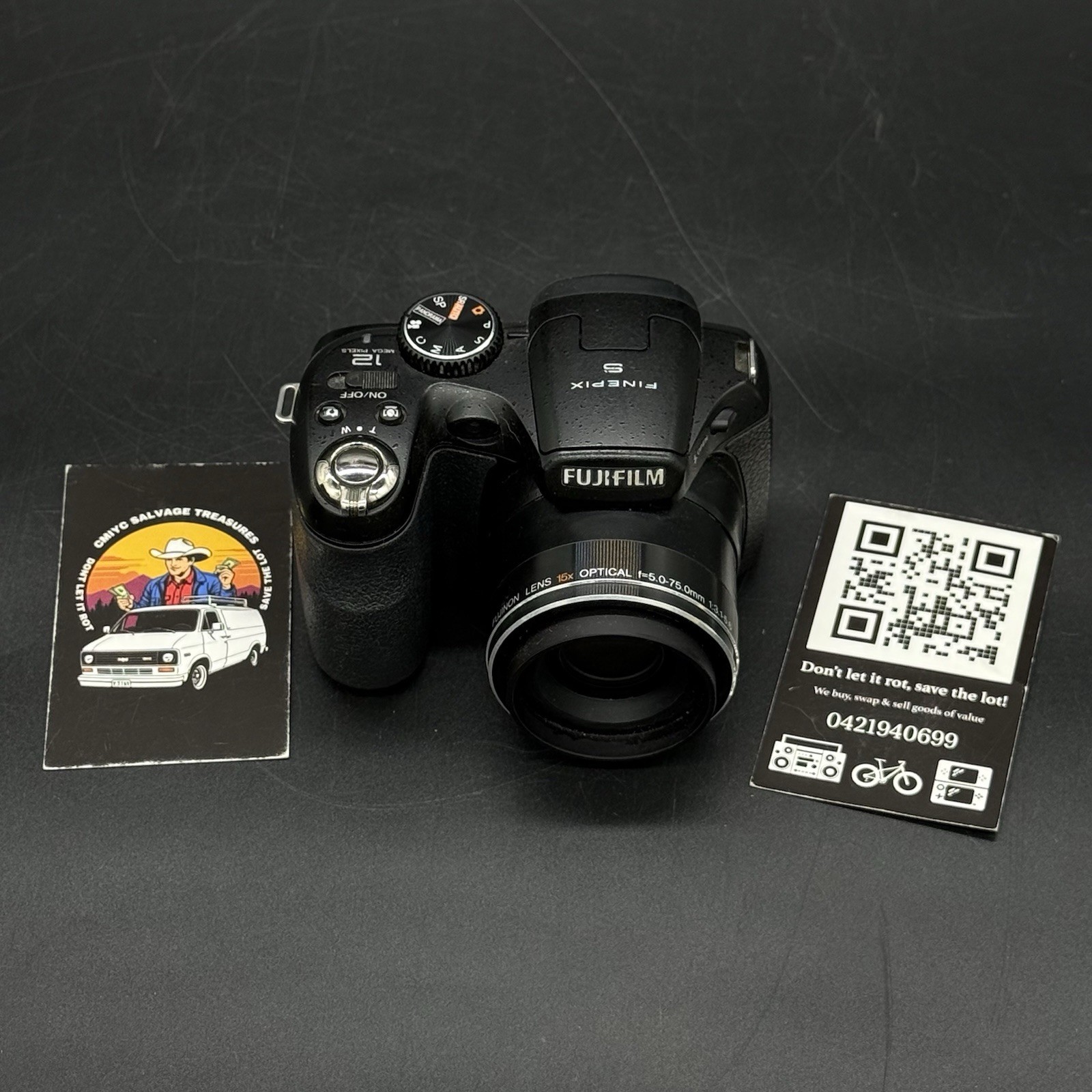 Fujifilm FinePix S1600 Digital Camera - Black AA Battery Fast Free Postage