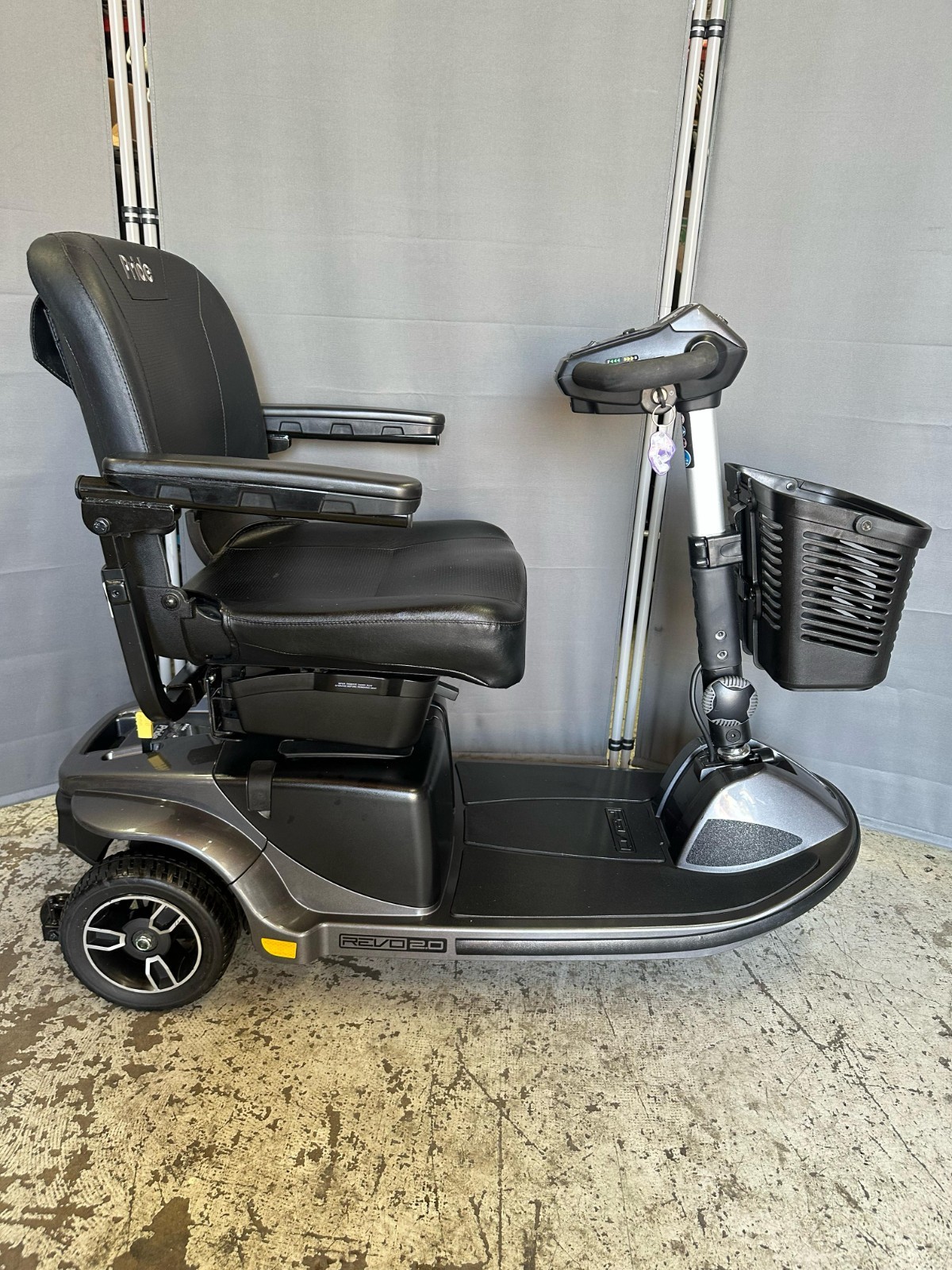 Pride Revo 2.0. 3 Wheel  Electric Mobility Handicap Scooter
