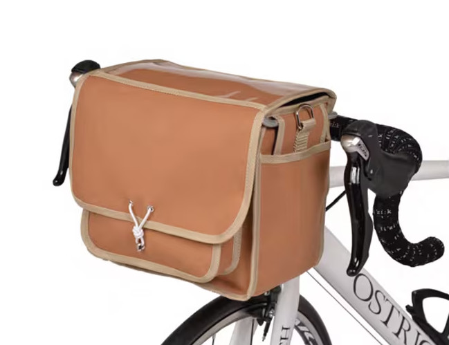 Camel Ostrich F-104 Handlebar bag 8.9L Front Bag Cotton W10.2'×H8.6'×D5.5' Japan