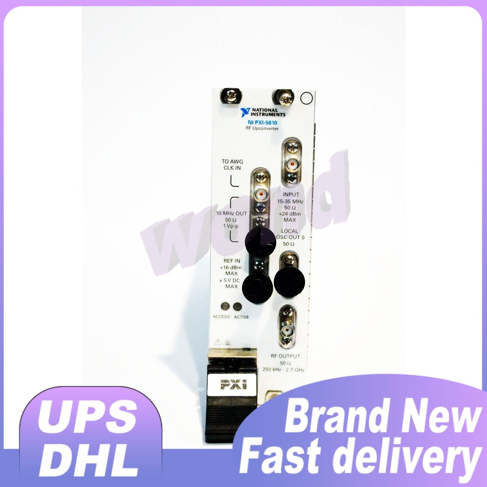 US Free TAX NEW NI PXI-5610 PXI 5610 2.7 GHz RF Upconverter.