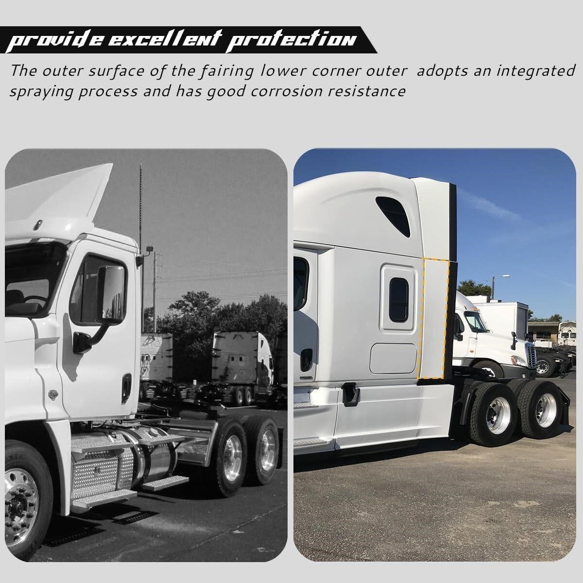 Left Fairing MID-CAB Freightliner Cascadia 08-17 Driver Side Ships Fast From USA