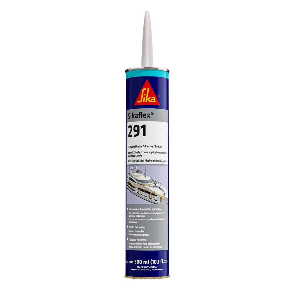 Sika Sikaflex® 291 Fast Cure Adhesive & Sealant 10.3oz(300ml) Cartridge - Whi...