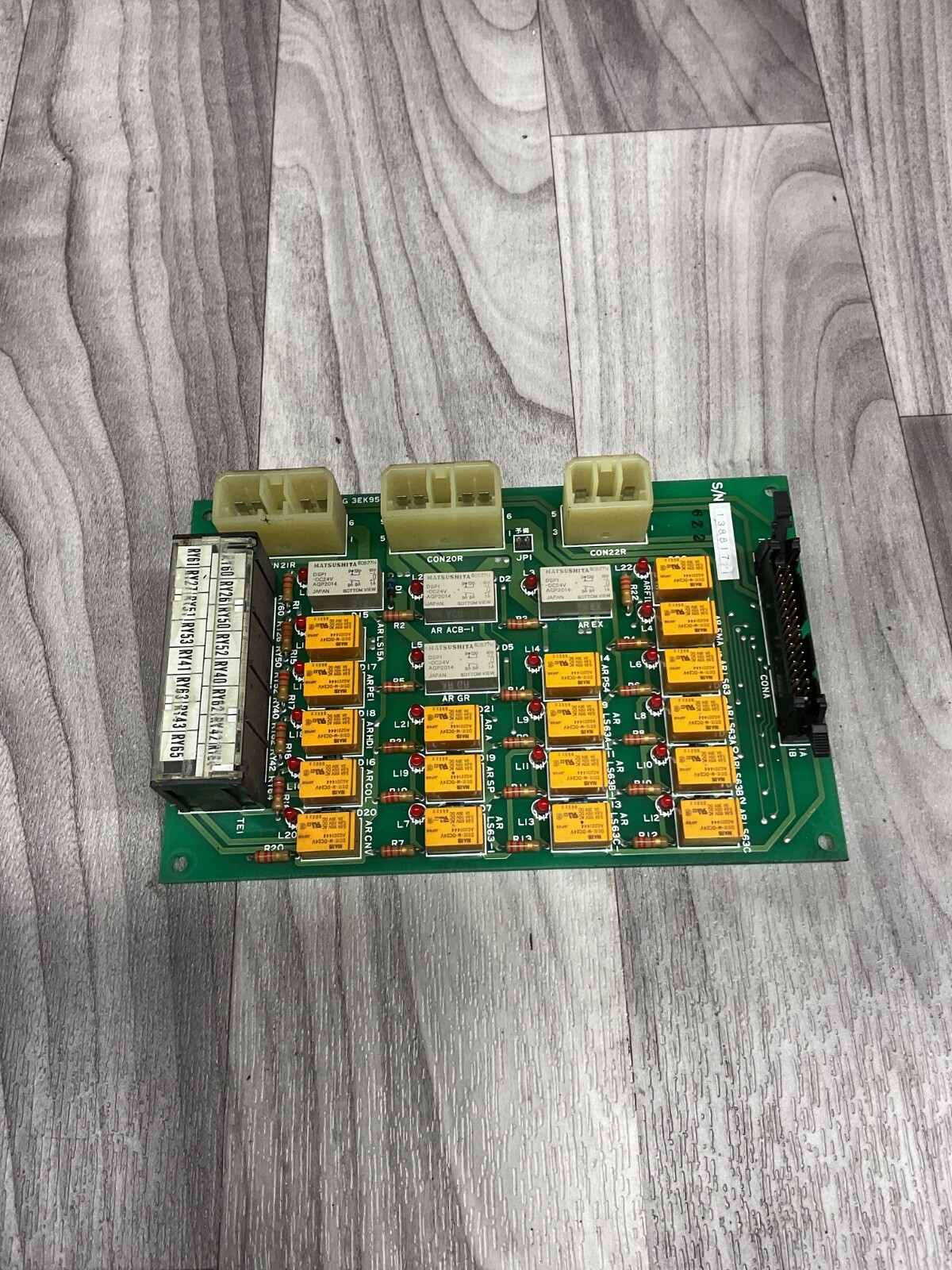 ASY 3EK23010, PWB 3A133217, DWG 3EK95029 PLC Circuit Board Module #4006PT188