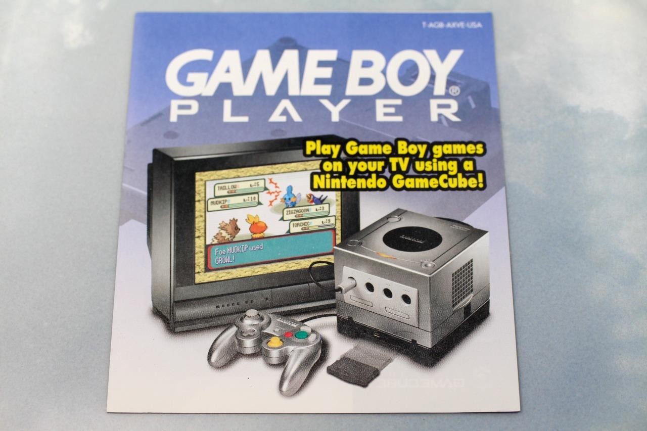 NO GAME-  NINTENDO PLAYER T-AGB-AXVE-USA  #2 GAMEBOY SYSTEM INSERT MANUAL ONLY