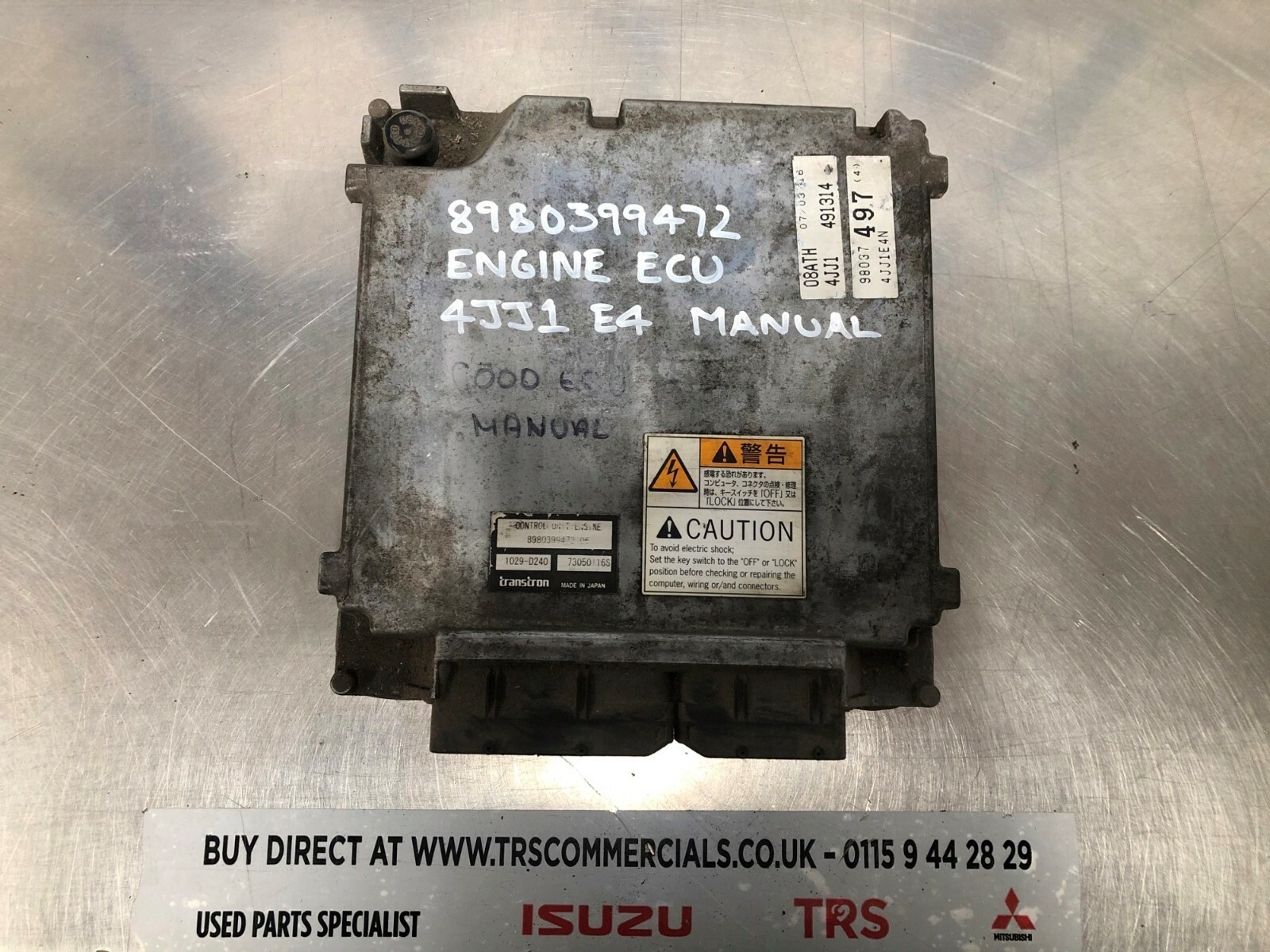 Used Isuzu Truck Engine ECU 4JJ1 Euro 4 898399472