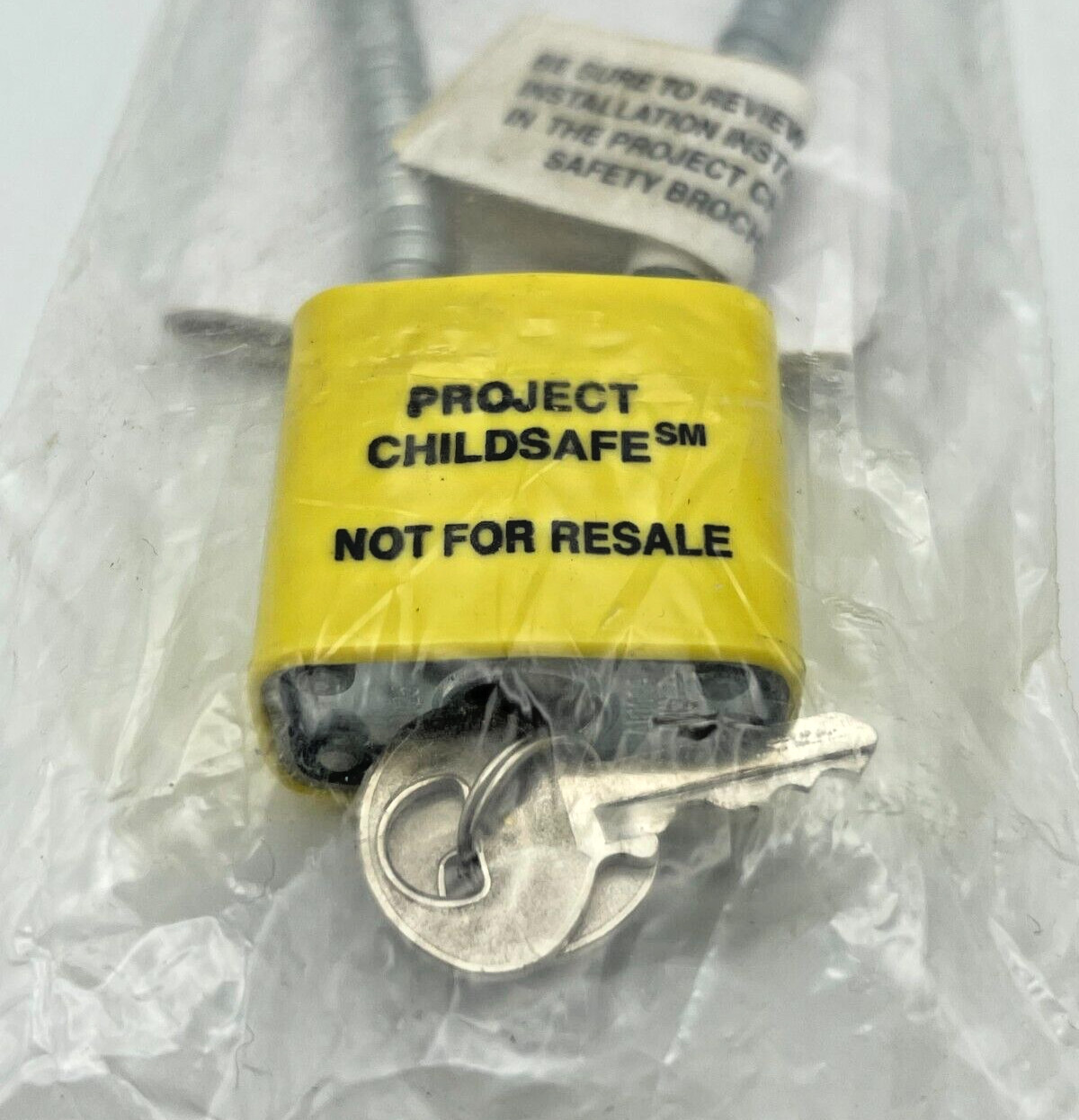 Project Childsafe Steel Cable Gun Lock with 2 Keys