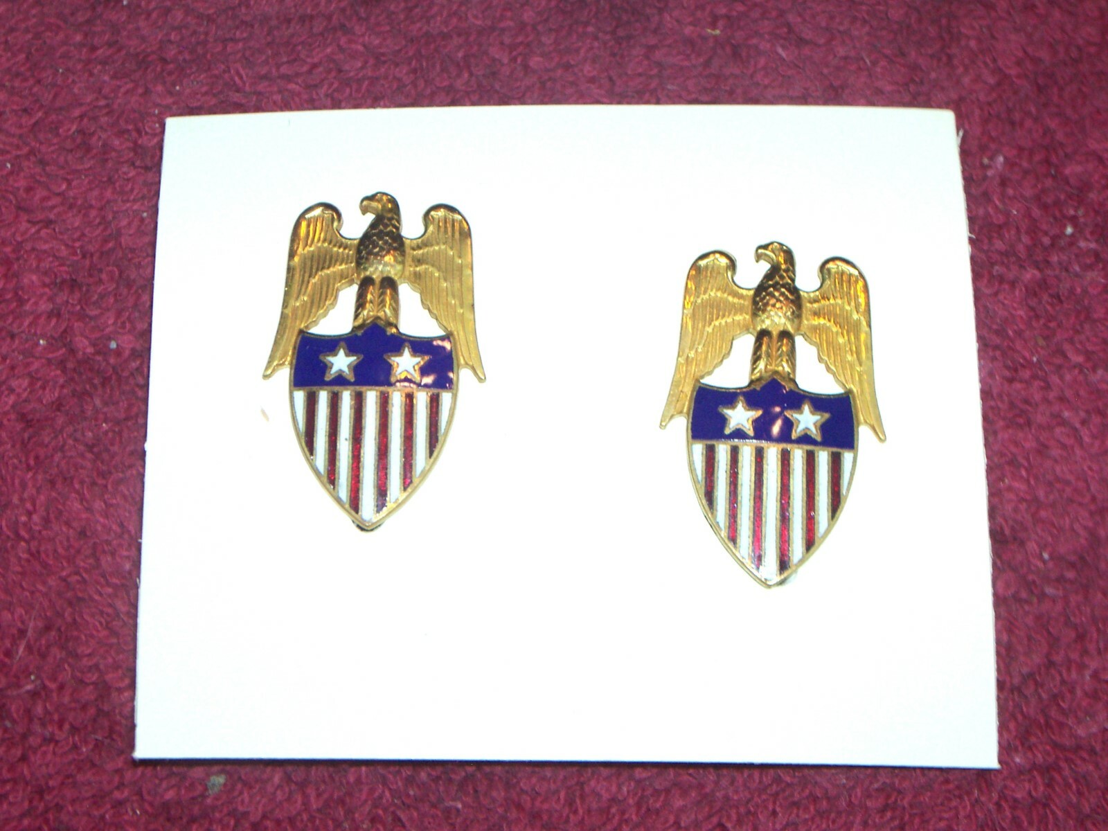 2 - VIETNAM ERA  AIDE TO MAJOR GENERAL OFFICER'S COLLAR INSIGNIAS