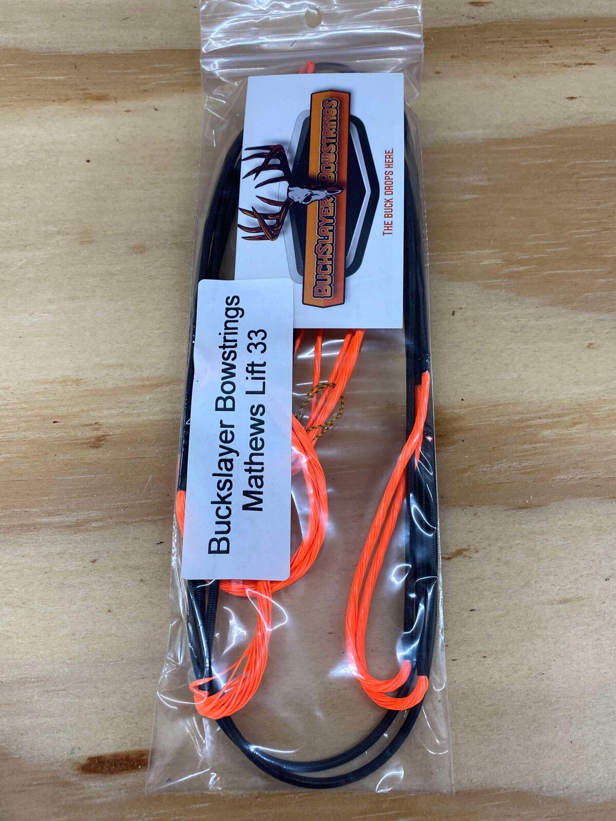 Mathews Lift 33 String And Cable Set Solid Flo Orange/Black Serving