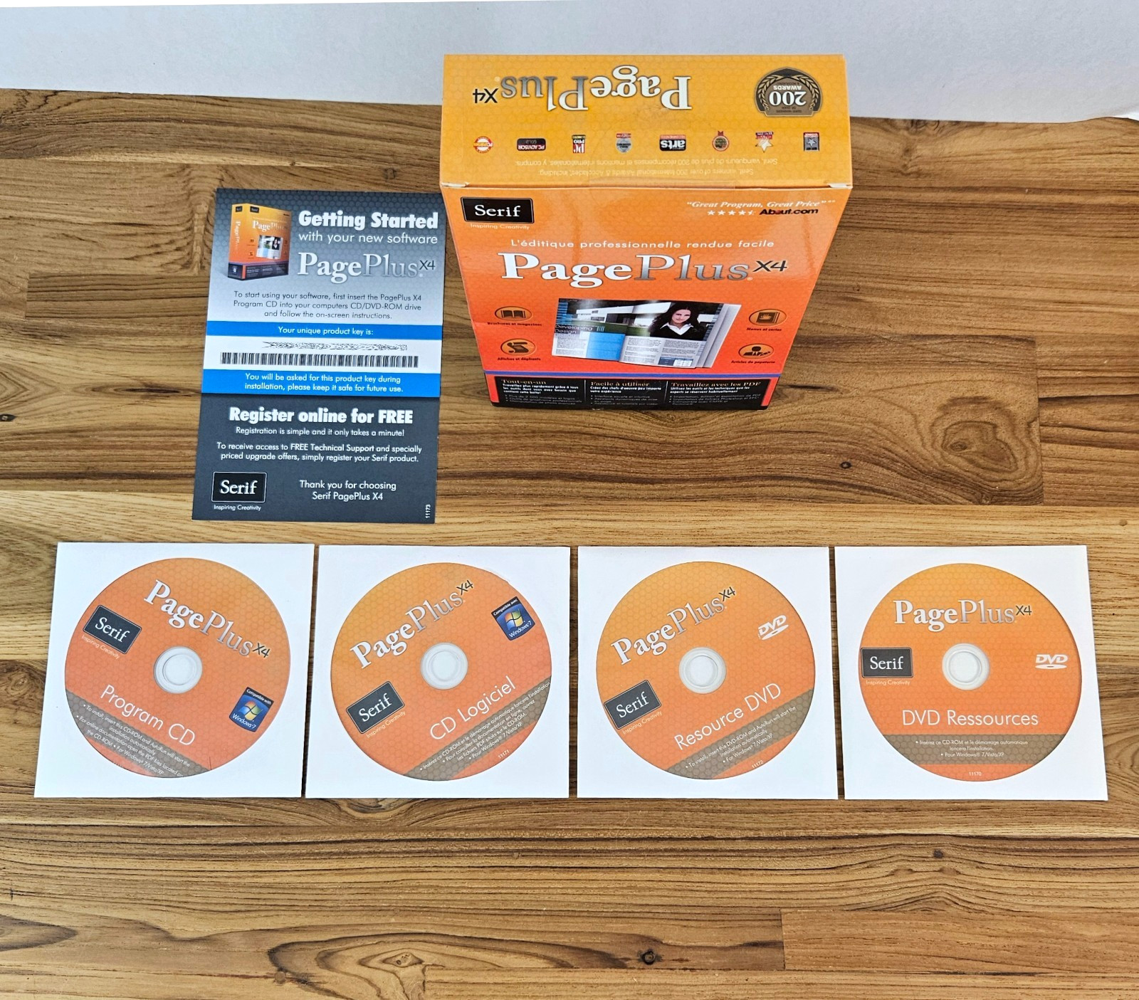 Serif Page Plus X4 Desktop Publishing Software for Windows