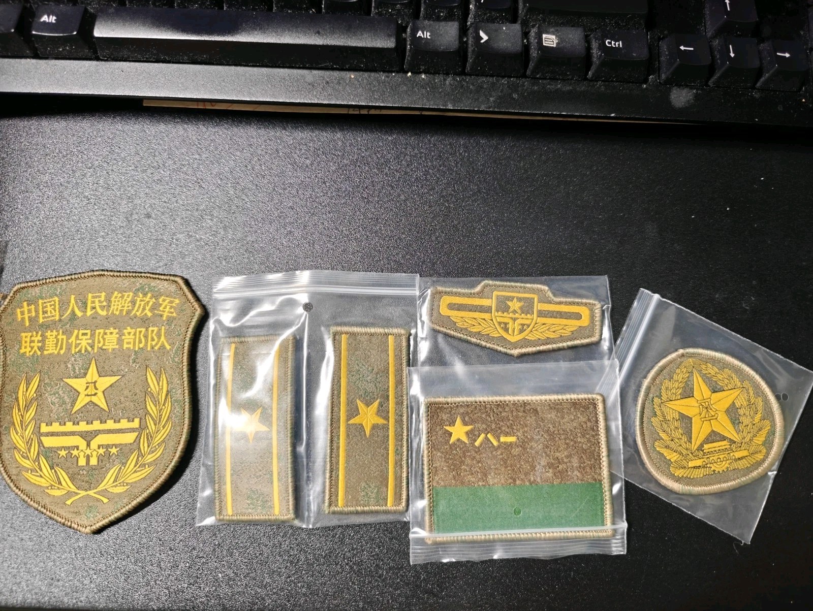 PLA Joint Logistics Support Force Unit Patch Set