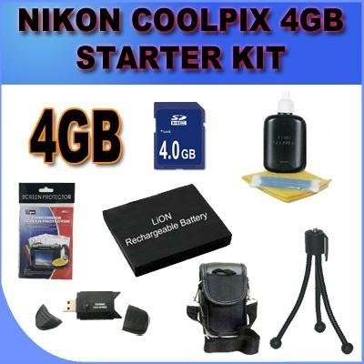 BigVALUEInc Saver Nikon Accessory Bundle - Lithium Ion Battery for Coolpix...