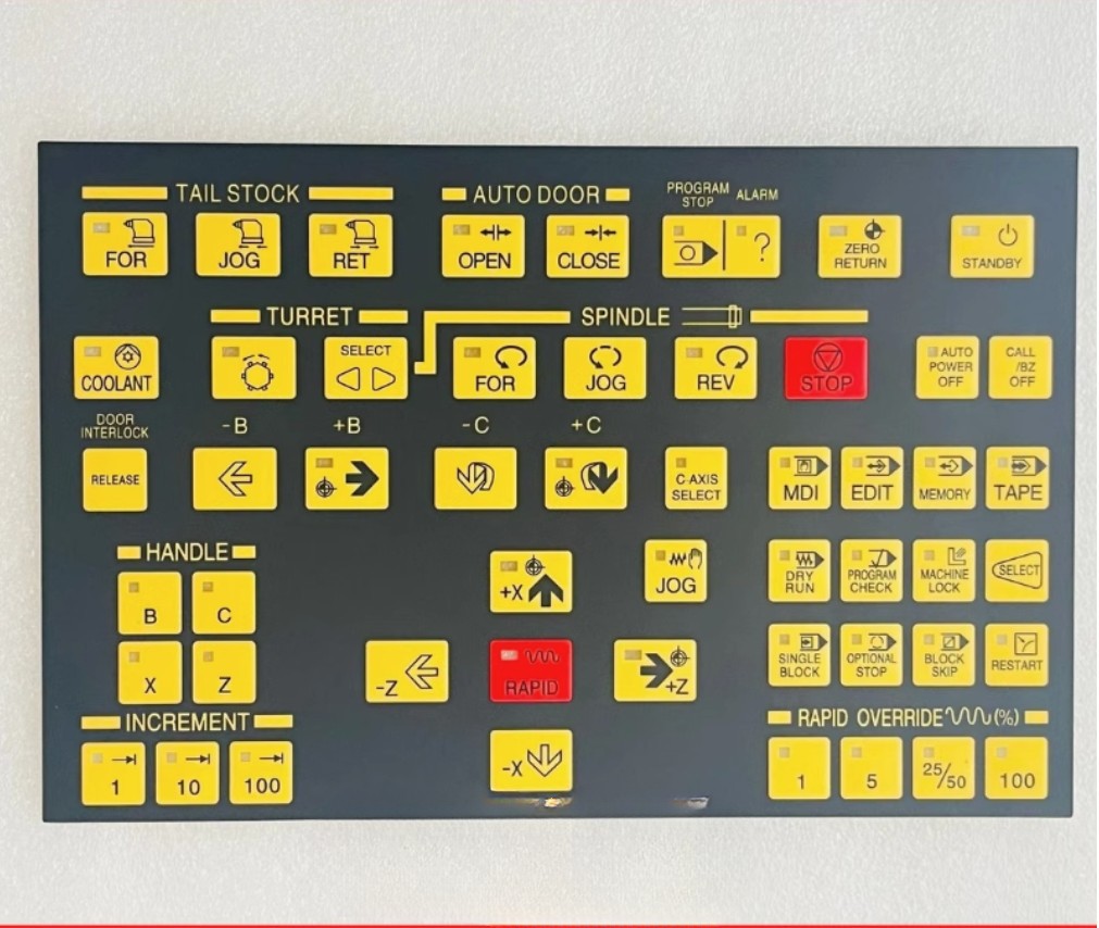 HYUNDAI KIA Wia SKT CNC Lathe SKT15 SKT100 E200A Membrane Keypad #9