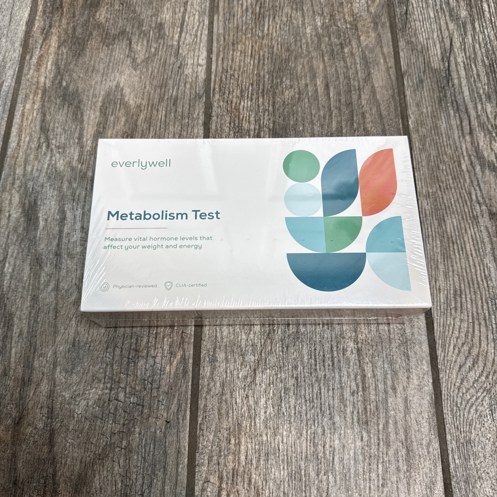 Everlywell Metabolism Test Kit At Home Accurate Results CLIA Lab 09 2024 Sealed