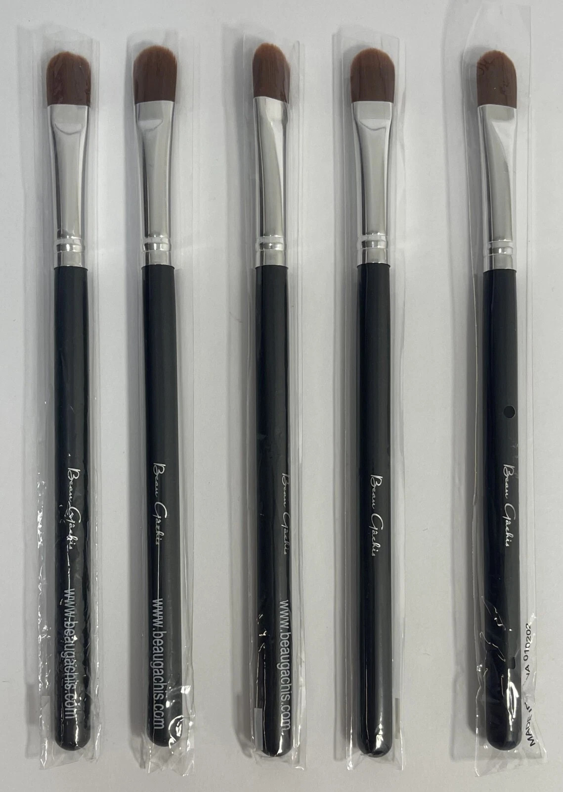 NEW (5X) Beau Gachis Concealer-Anticernes Makeup Brush - 5 pc Lot