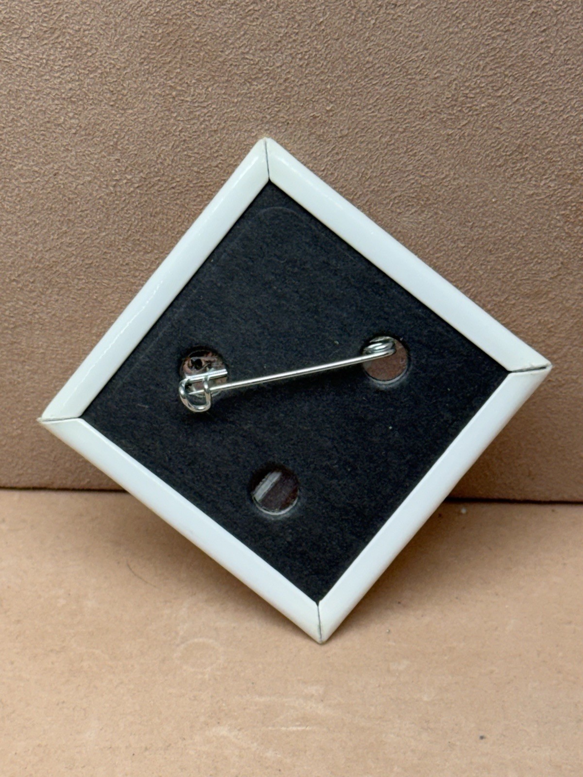 Apple Macintosh Button | Vintage 2” x 2” Mac Pin