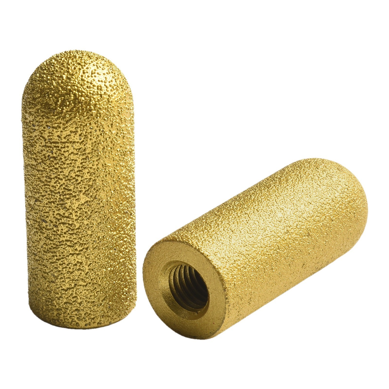 Diamond Brazed Finger Bit Grinding Wheel Milling Trimming Grinding Head 2pcs