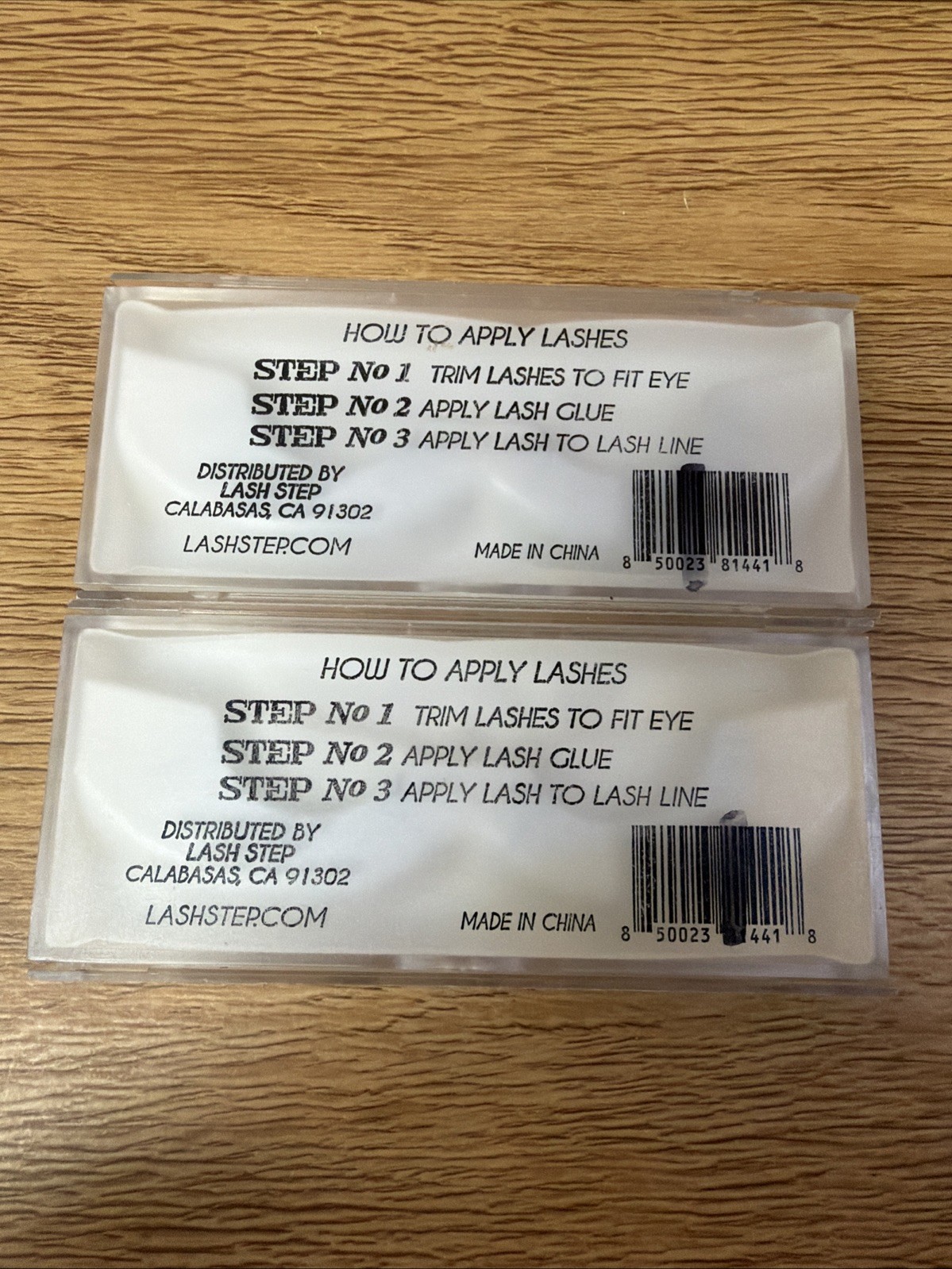 Lash Step Faux Mink Lashes No. 4 False Eyelashes 2 Pack Read*