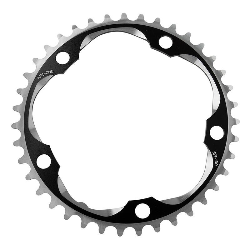 Sunrace RX0 Chainring Sunrace 39t 130mm Rx0 Bk