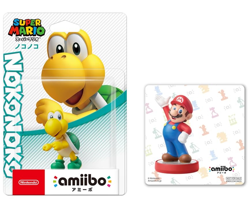 amiibo Nokonoko (Super marioseries) original sticker included