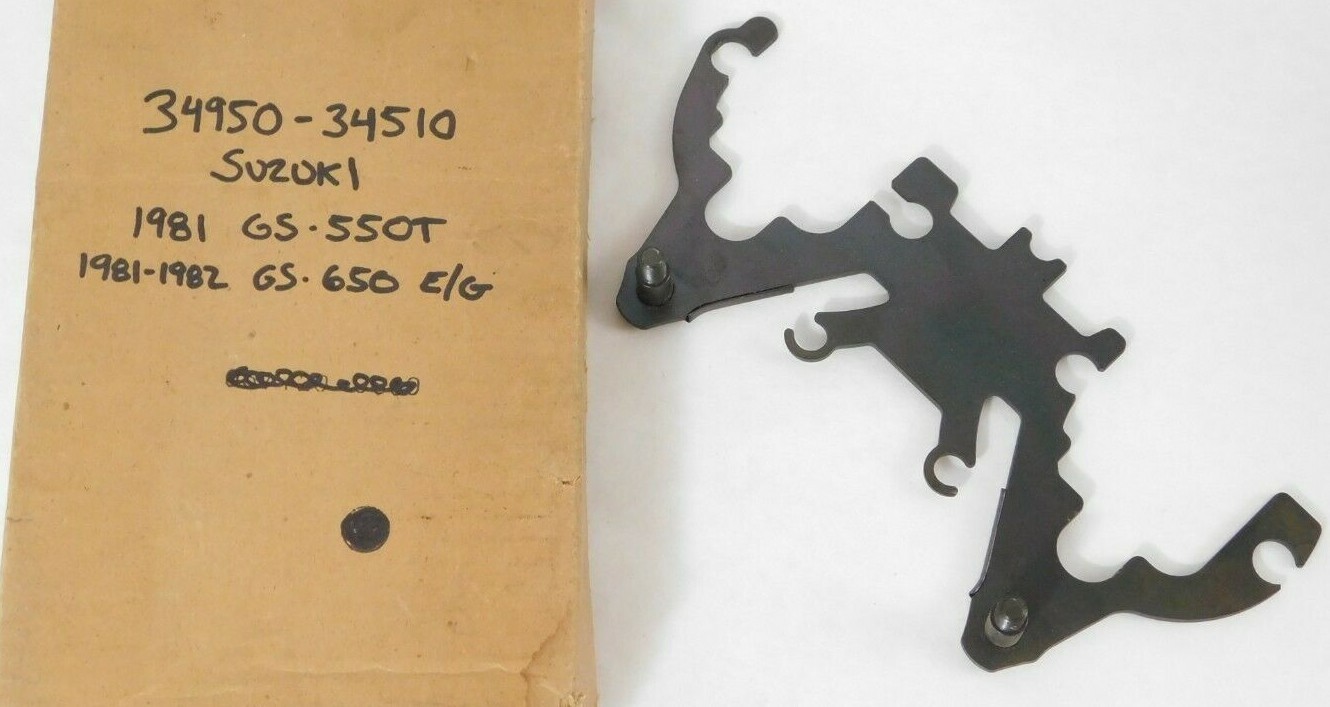 NEW Suzuki GS 550 650 Kanata Speedo Tacho Meter Mounting Bracket OEM 34950-34510
