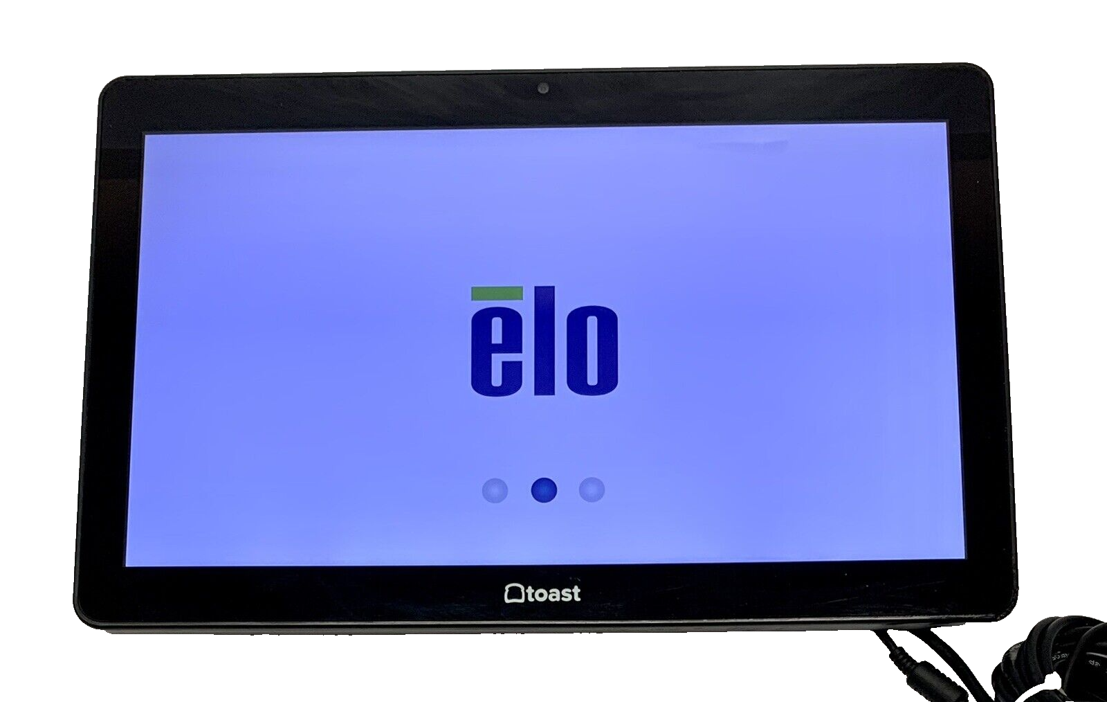 Elo MSM8690 Touch Screen Tablet W/ Toast POS, Ethernet & Power Adapter Cables