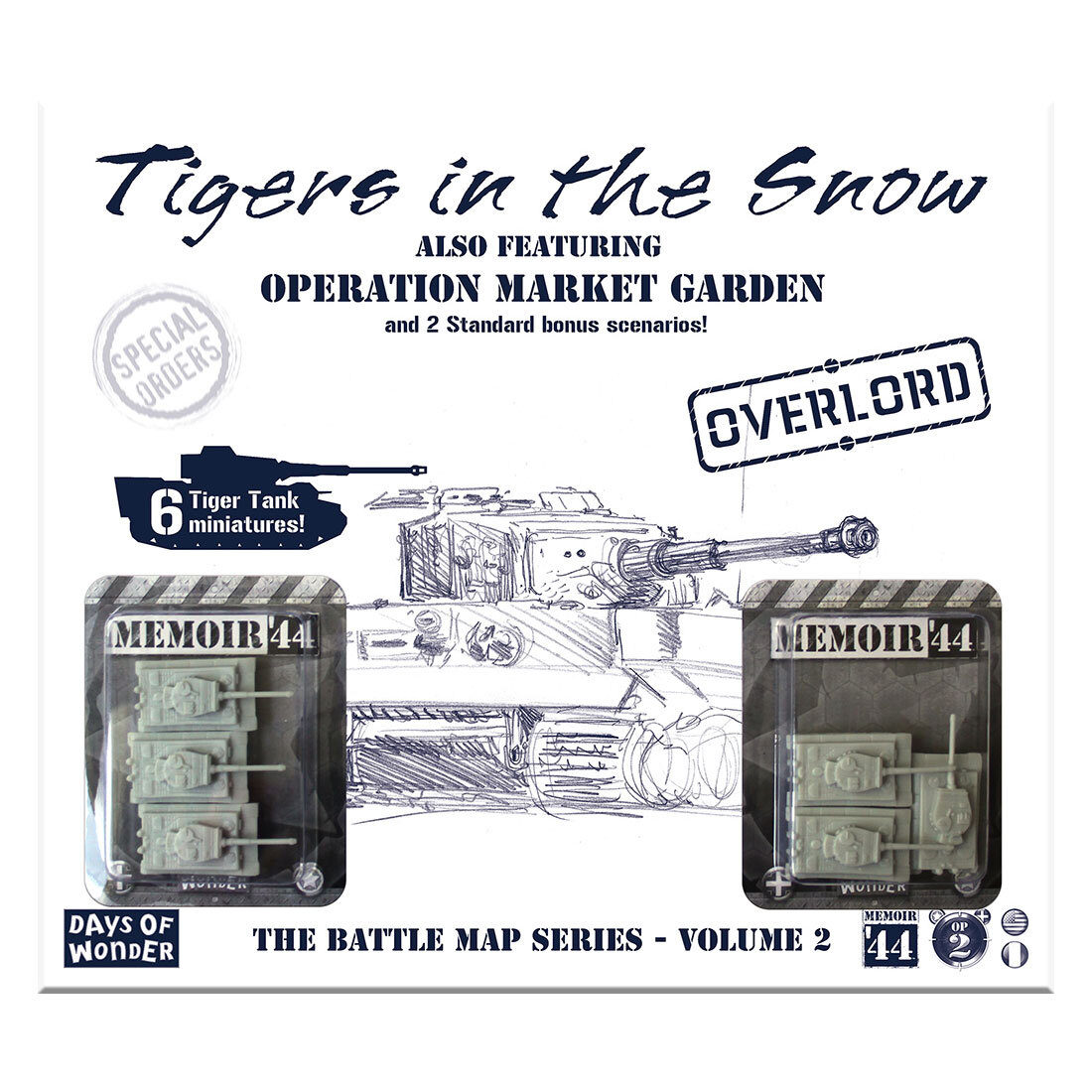 Memoir '44: The Battle Map Series Volume 2 - Tigers in the Snow
