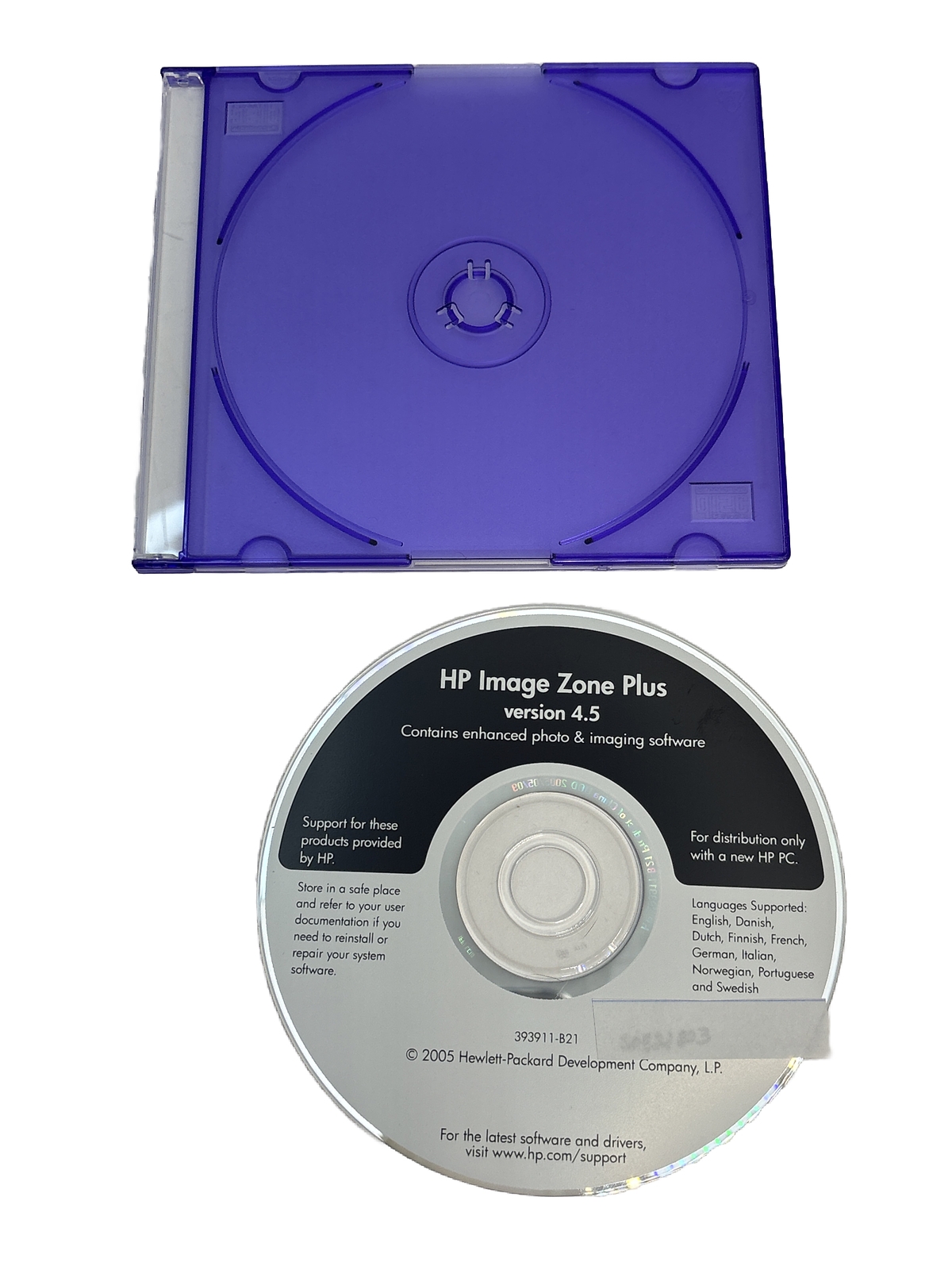HP Image Zone Plus CD V 4.5 2005