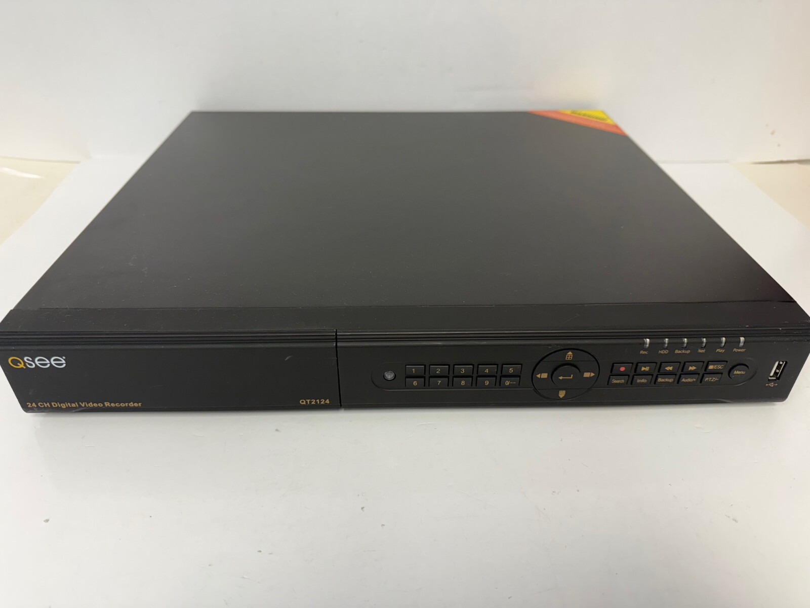 Q-SEE QT2124 24 CHANNEL DNC BVR 1TB SECURITY DVR  AS-IS FOR PARTS/REPAIR