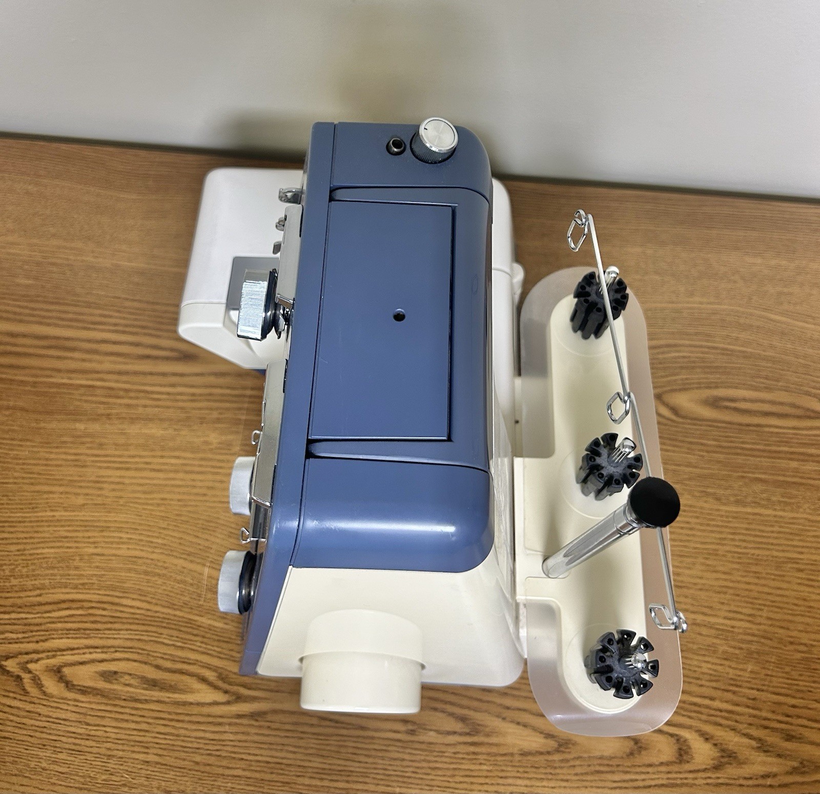 White Super Lock 503 Serger Sewing Machine - Untested No Pedal