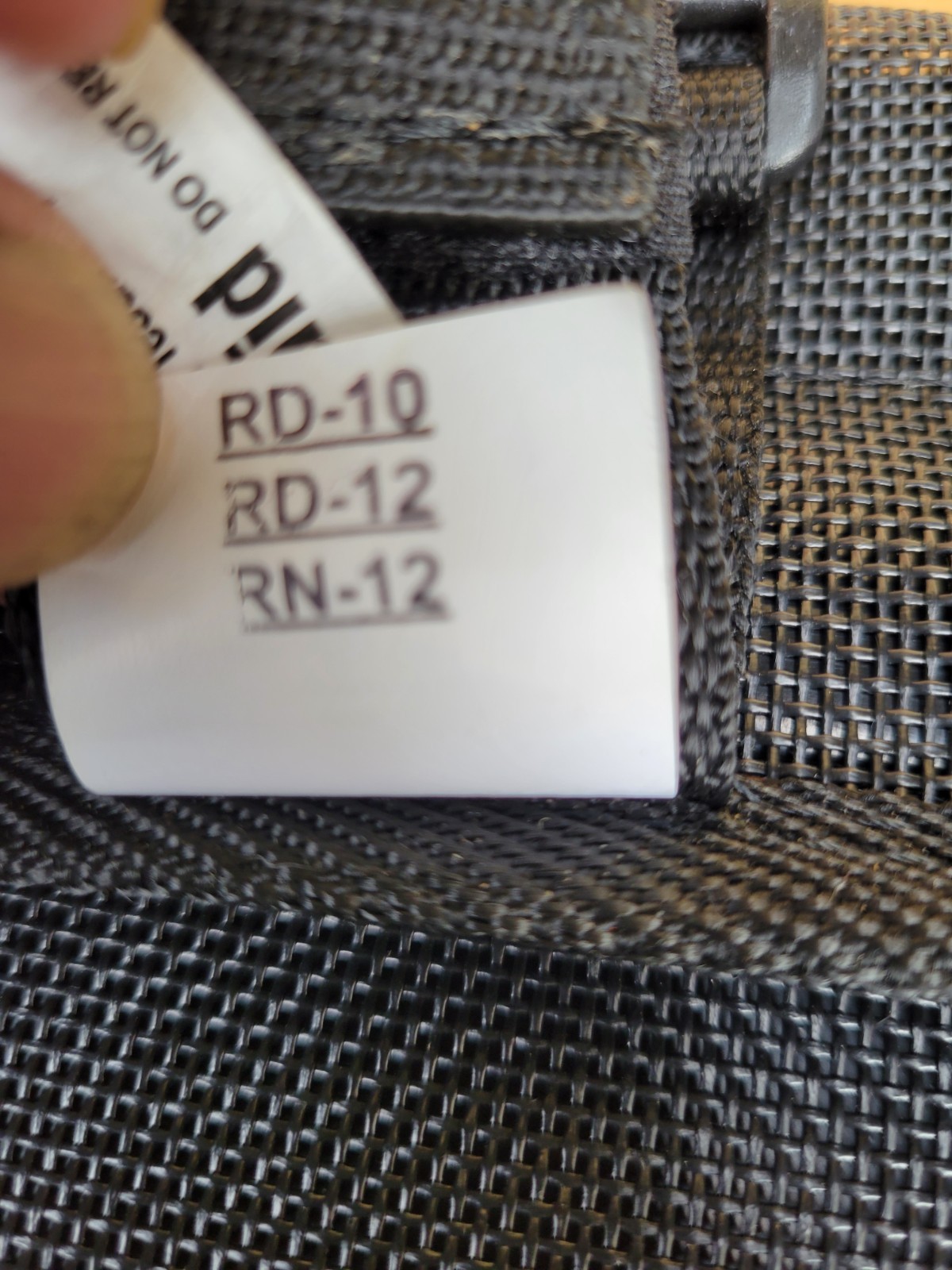 Convaid size 10 & 12 Rodeo Under Seat Storage Basket Bag