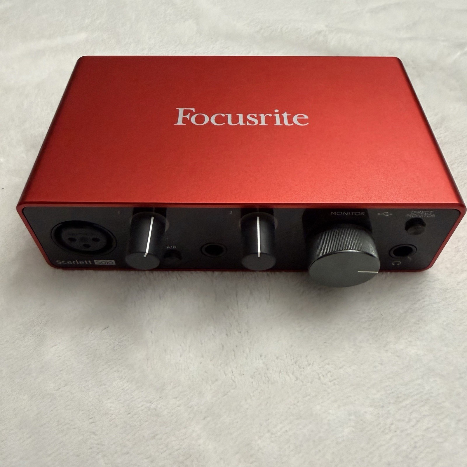 Focusrite Scarlett Solo 3rd Gen 2-Channel Pro Audio Interface - SCARLETT-SOLO-3G