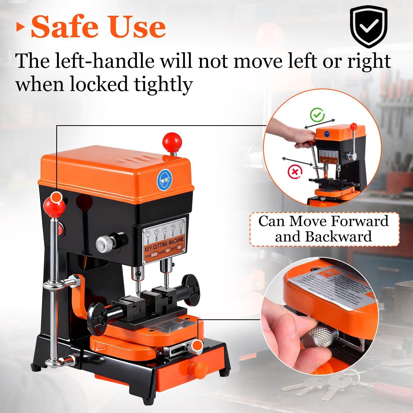 Multifunctional Cutting Machine, Keys Duplicator Copy Machine for Hardware Store
