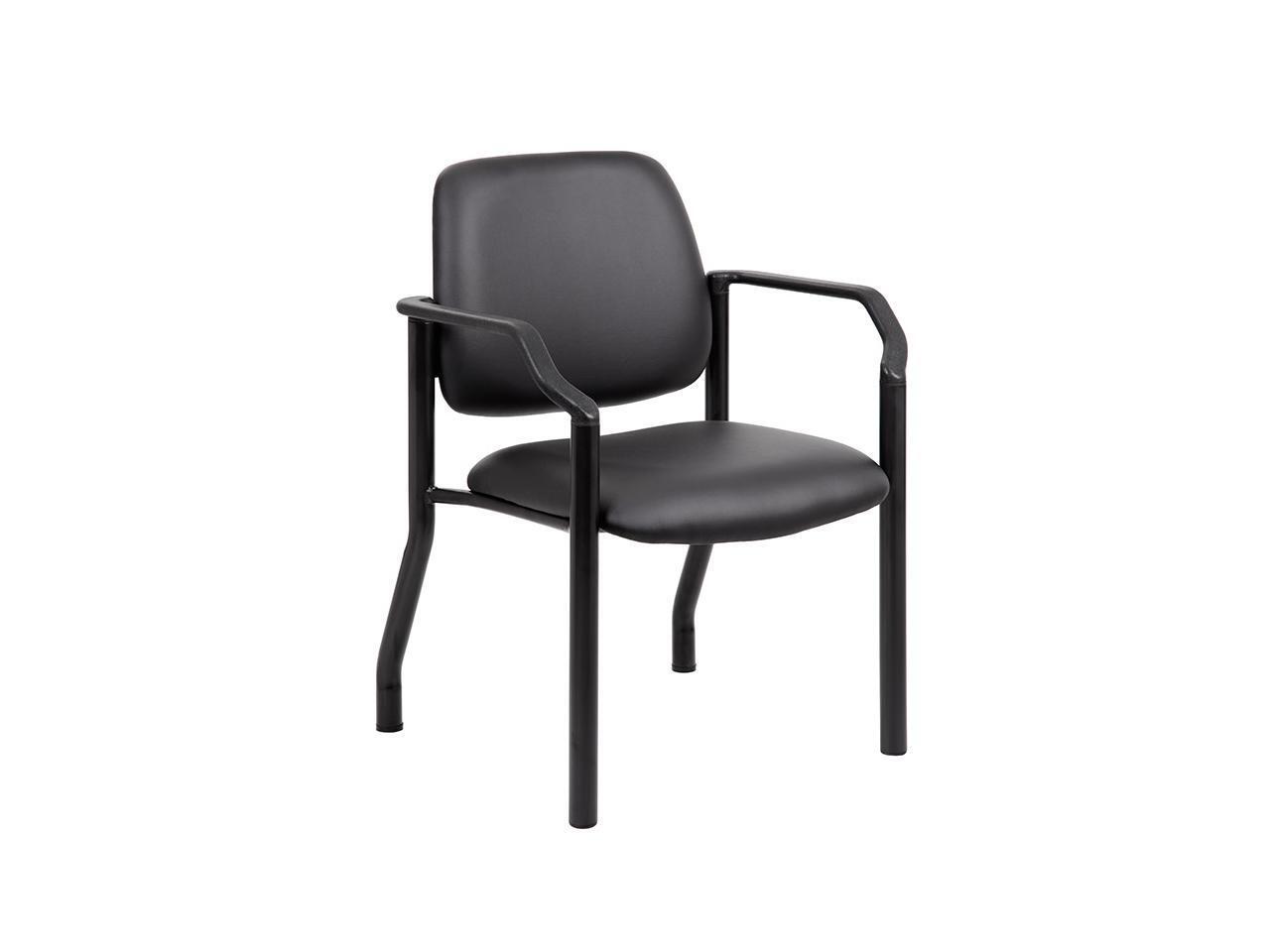 Boss Antimicrobial Guest Chair, 300 lb. Weight Capacity