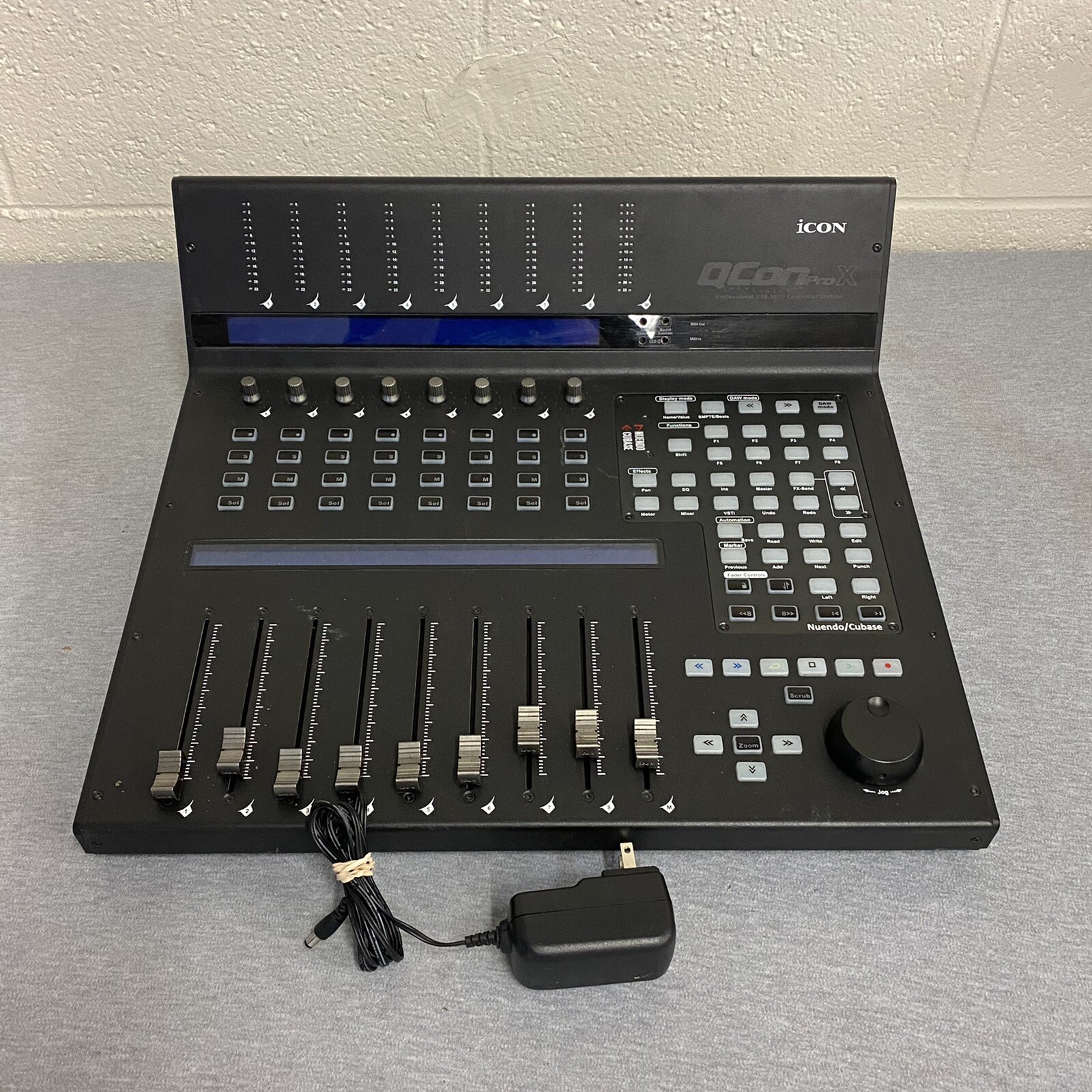 Icon QCon Pro X USB MIDI Control Surface DAW Controller w/ Motorized Faders
