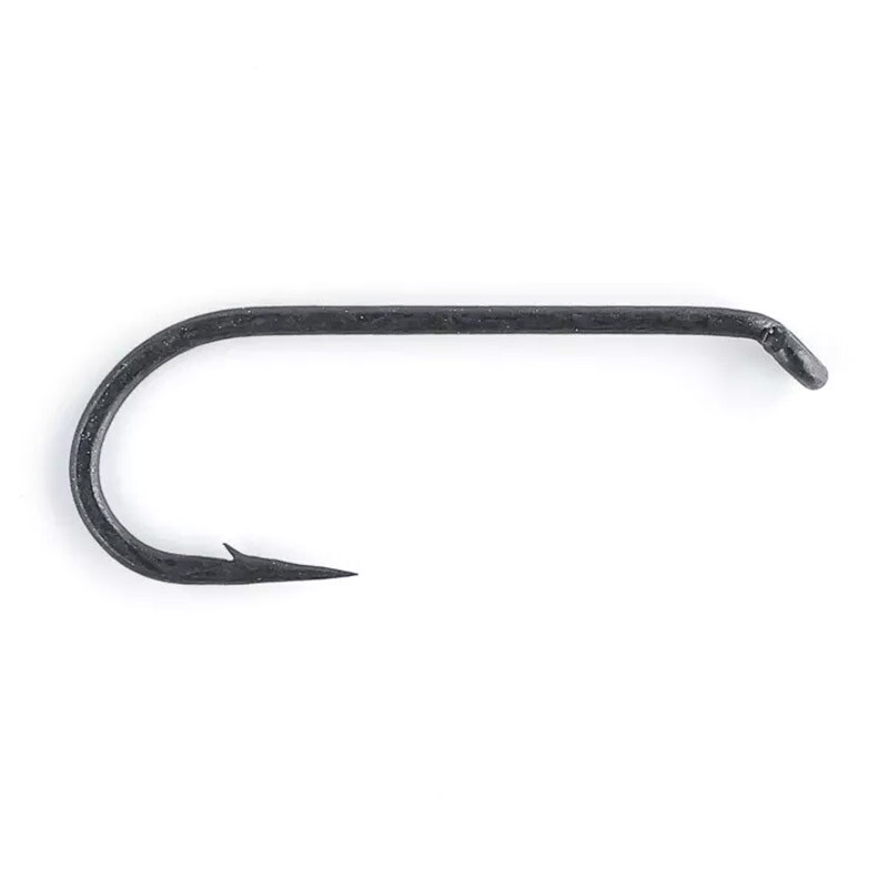 DAIICHI 1181 HOOK - Standard Dry Fly Tying Hooks (Matte Black) - 25 Pack NEW!
