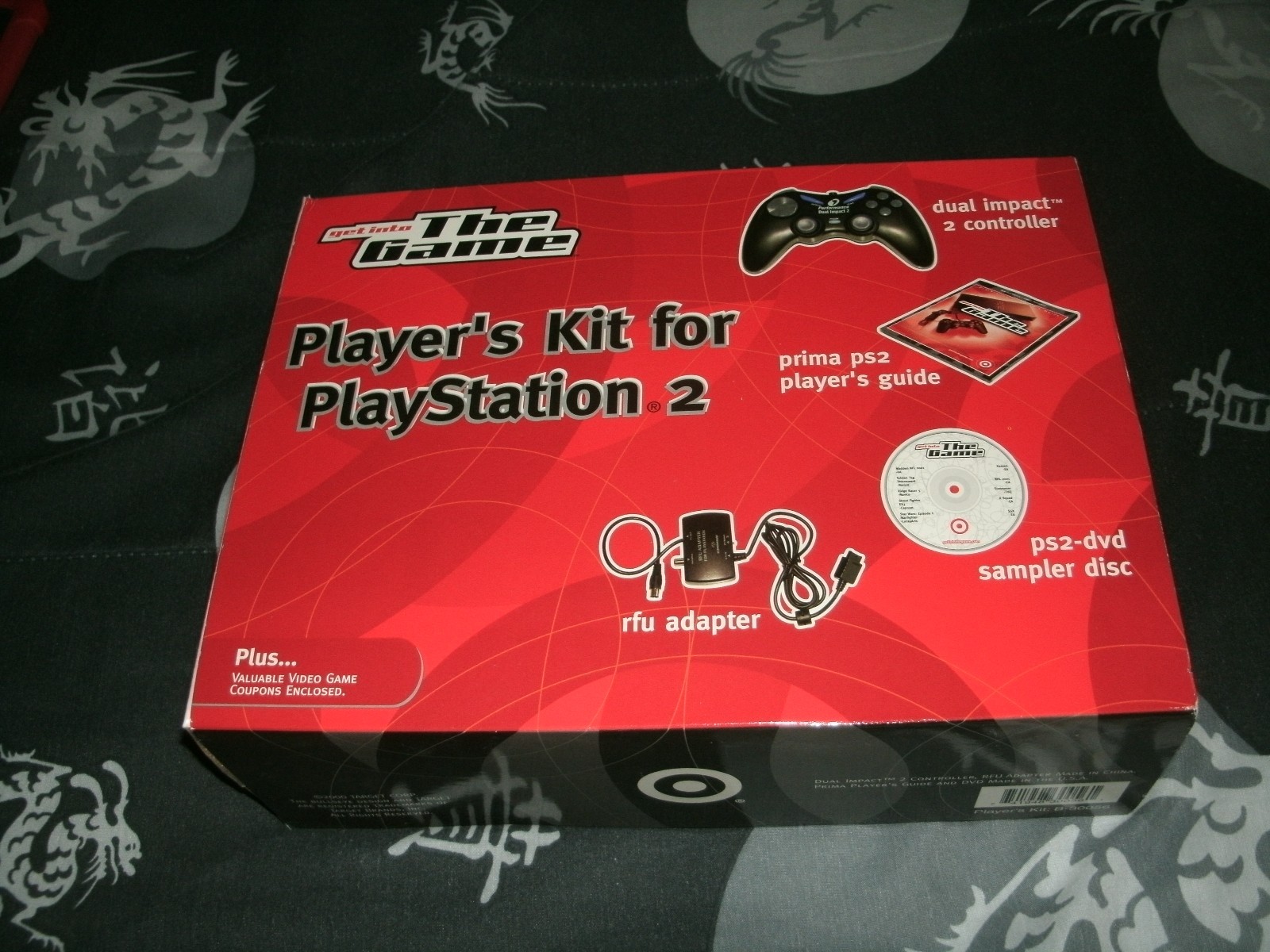 Very Rare Sony Playstation 2 Player's Kit Brand New Factory Sealed