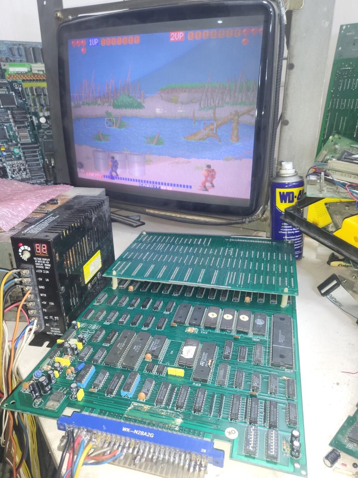 cabal PCB Jamma Video Arcade Game pcb