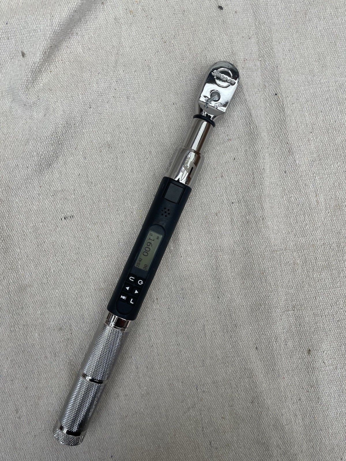 SNAP-ON 1/4" DRIVE CTECH1MR100 MICRO DIGITAL TORQUE WRENCH 5 - 100 In Lb