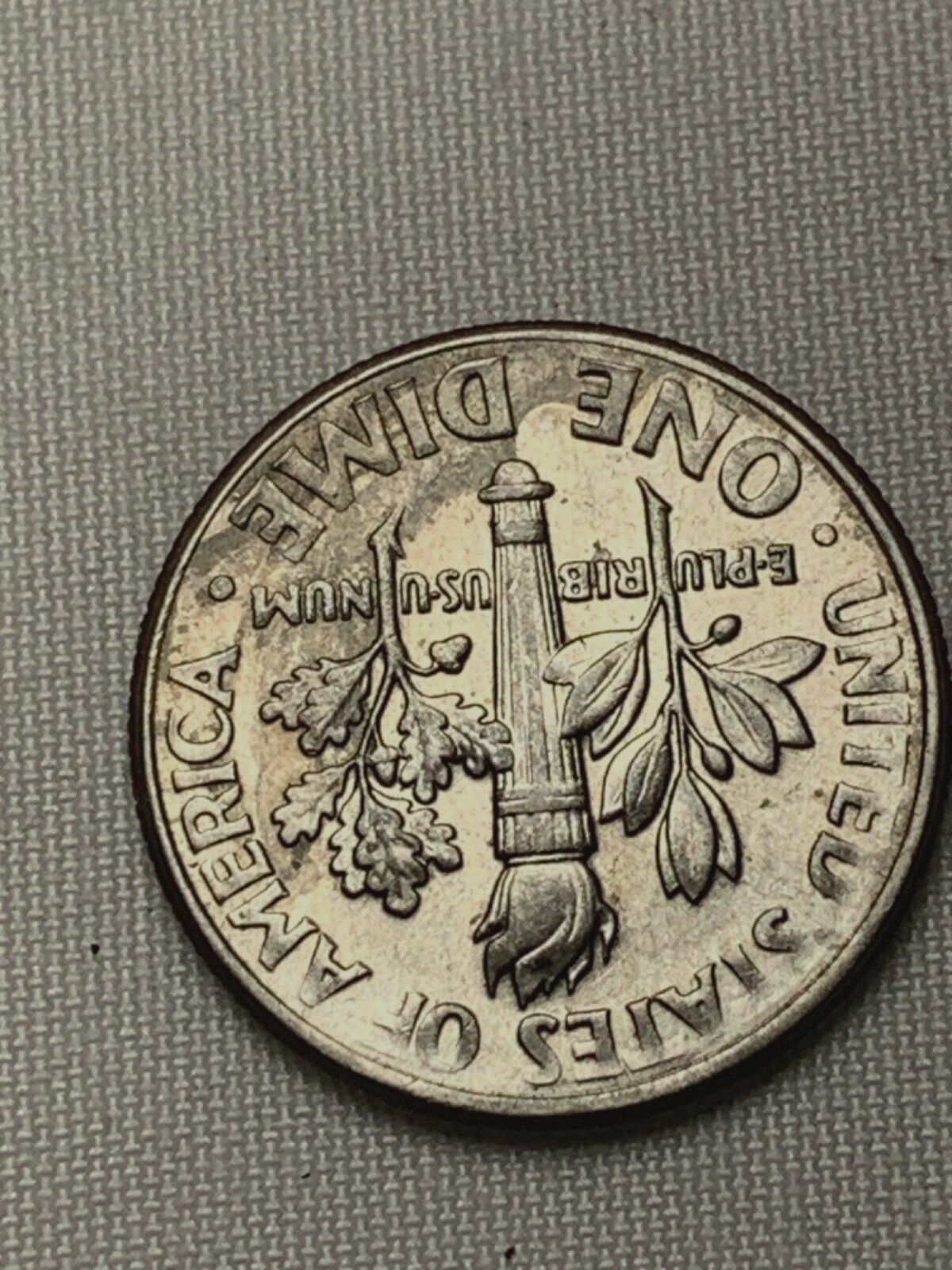 2000 D Off Centered Dime Nice Error Shallow Hit Date RARE Circulated Ungraded