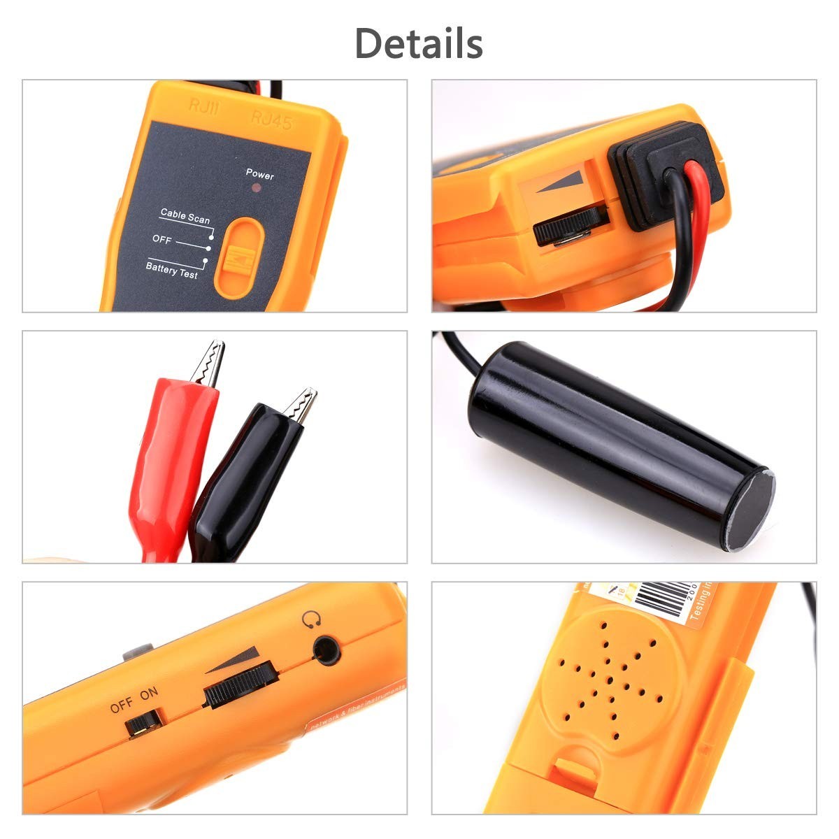 Efficient Electrical Wire Locator for Hidden Receptacles & Depth Measurement