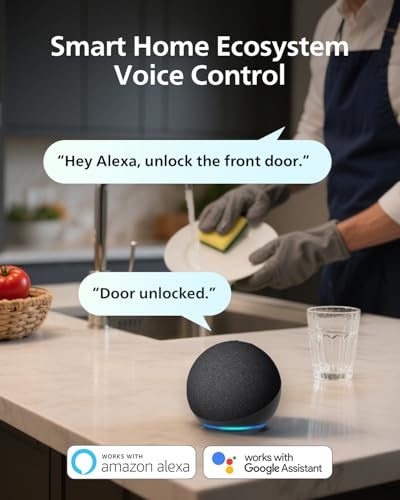Philips Built-in WiFi Smart Door Lock Fingerprint Keyless Entry Deadbolt Alexa