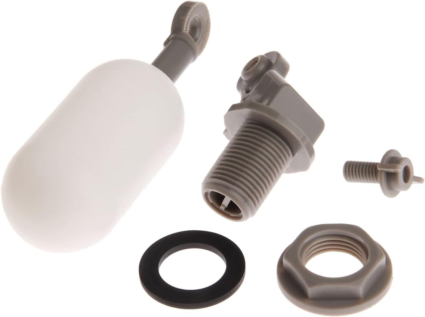 1/2" Float Ball Valve Automatic Fill Feed Humidifier Tank Pond Shut Off with ...
