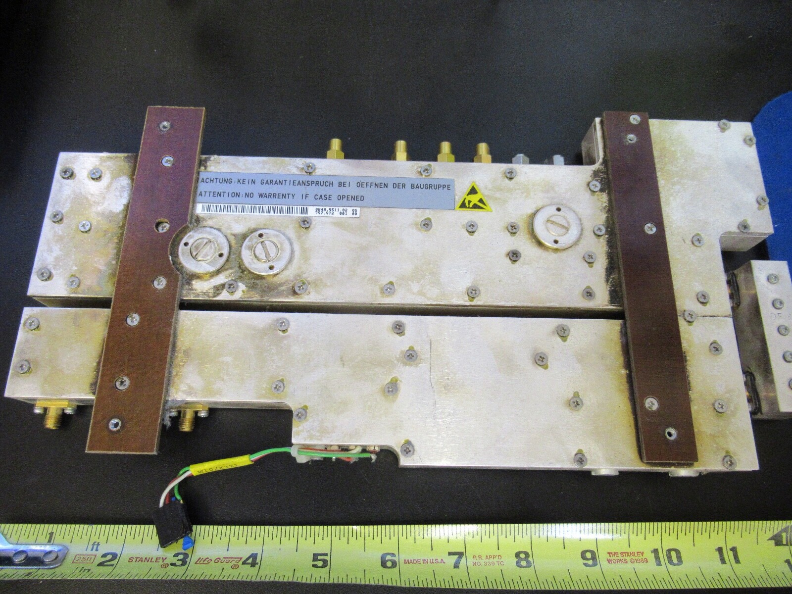 BOARD for ROHDE & SCHWARZ EMI TEST RECEIVER RF MODULE 848.9511.02 &4B-A-81