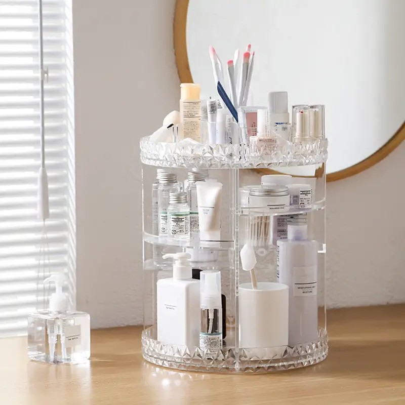 Adjustable Spinning Cosmetic Home Kitchen Durable Multipurpose