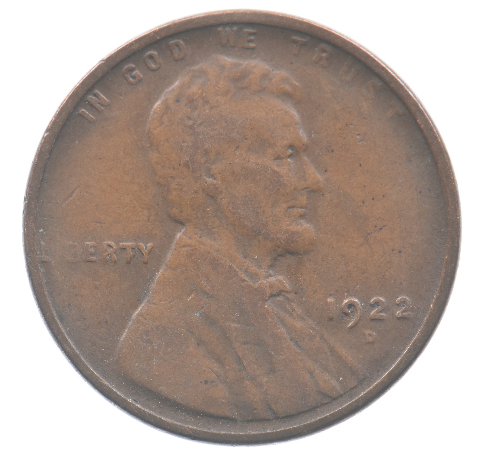 1922-D Lincoln Wheat Cent *8841