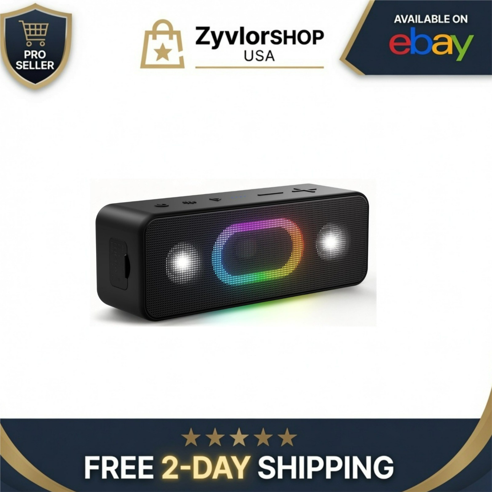 OHAYO Bluetooth Speaker Portable Waterproof 24W Sound 24H Playtime