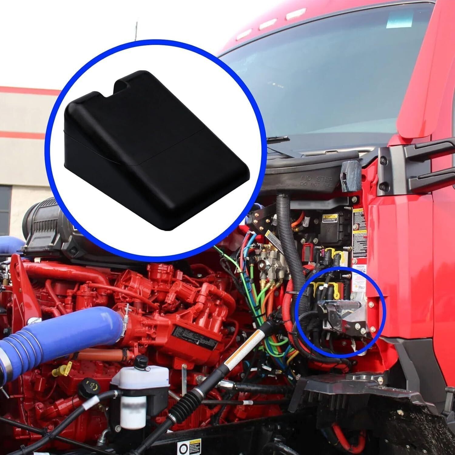 L85-6081 2Pack Hood Bumper Support For Peterbilt 567 579 Kenworth T680 T880