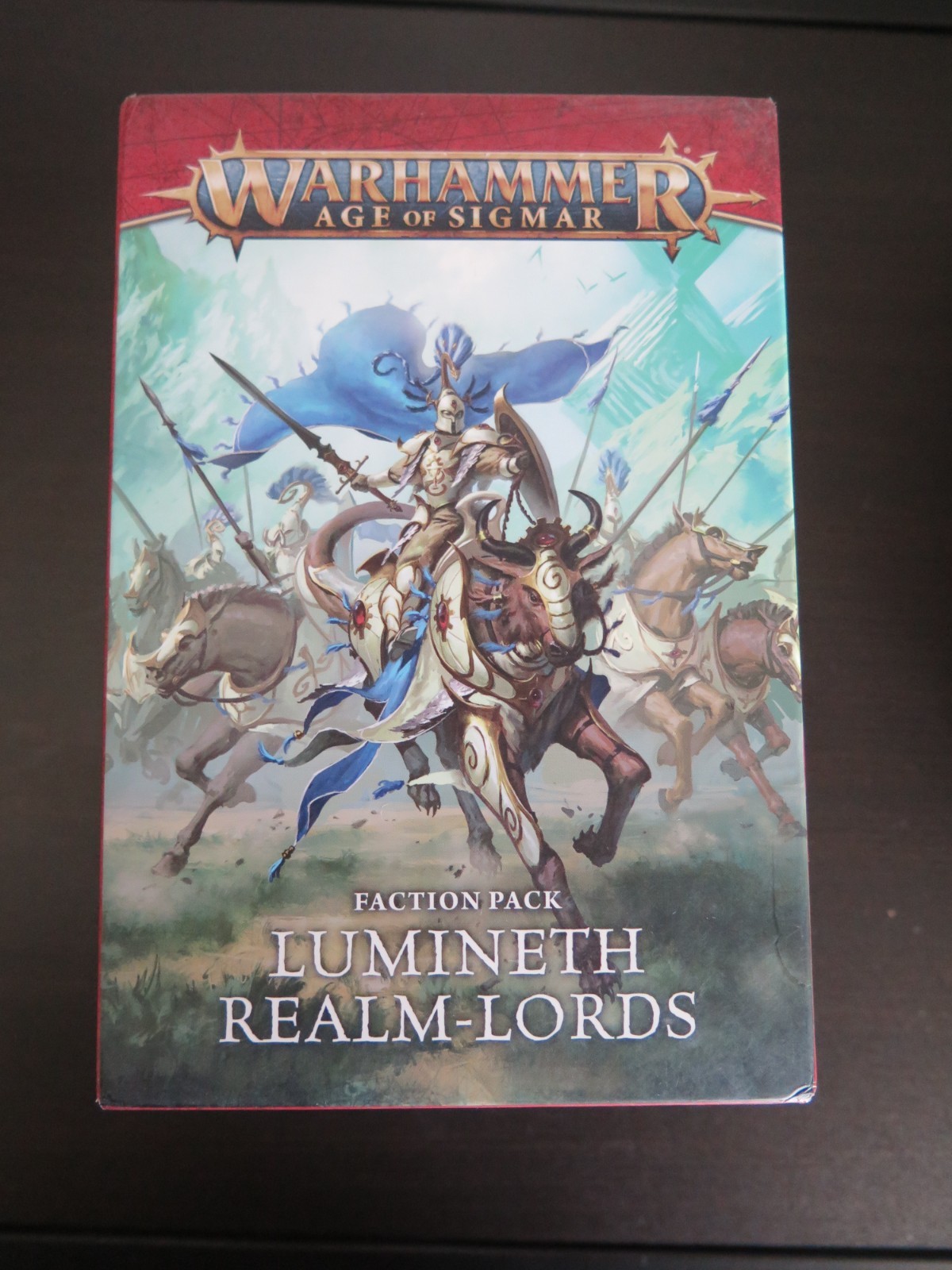 WARHAMMER 40,000 40K AGE OF SIGMAR WARSCROLL CARDS LUMINETH REALM-LORDS