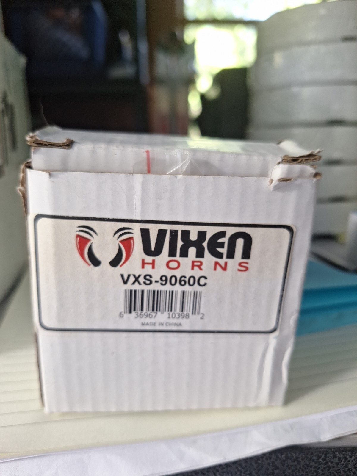 VIXEN HORNS VXS-9060C COMPAC5 ELETRIC AIR RAID SIREN ALARM