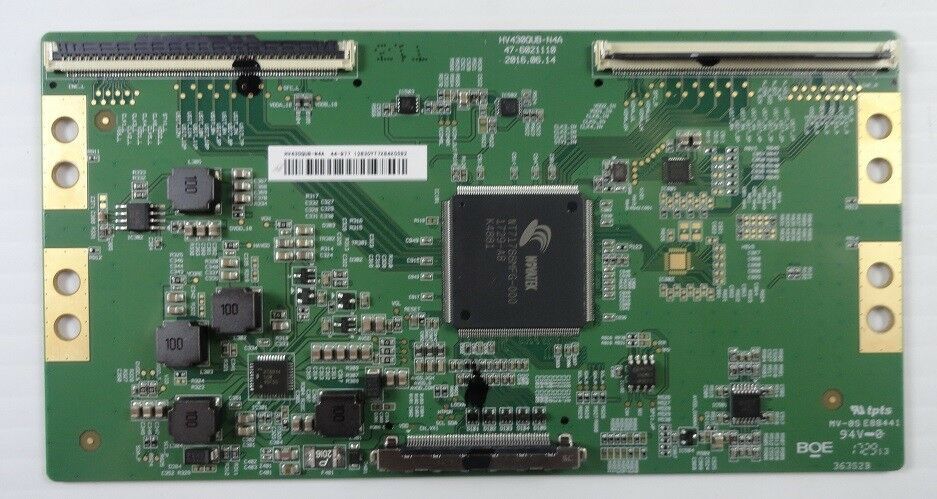 Polaroid 43T7U / RCA RTU4300T-Con Board (47-6021110) HV430QUB-N4A